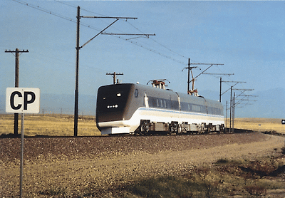The Japanese Experimental Train that Raced through the Colorado Desert